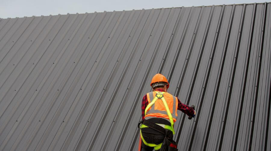 Professional metal roof installation services in Collins Center, NY